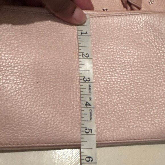 Jimmy Choo Sasha Star Studded Tote Bag Light Pink Silver Grunge Punk Whimsigoth - Picture 13 of 16